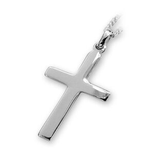 Sterling Silver Plain Cross