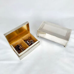 ART DECO SILVER BOXES