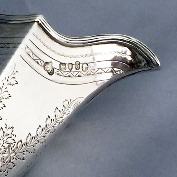 ENGLISH SILVER VICTORIAN TEA SET - Image 5