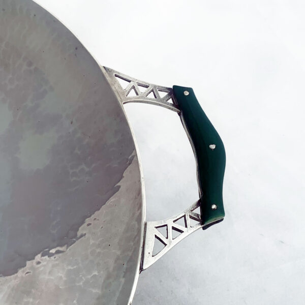 ENGLISH SILVER ART DECO DISH - Image 3