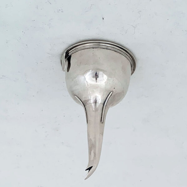 ENGLISH SILVER WINE FUNNEL - Image 7