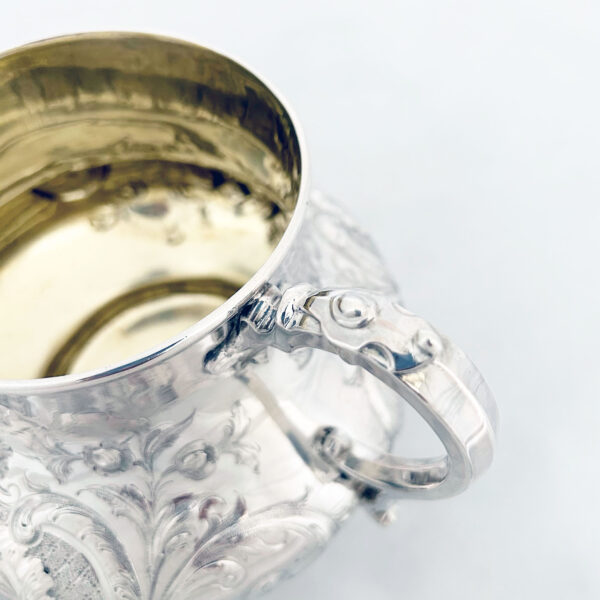 ENGLISH SILVER TEA SET - Image 6