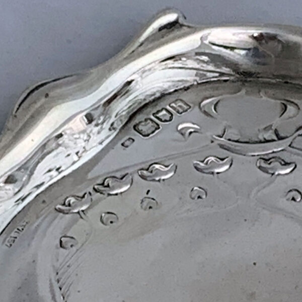 ART NOUVEAU SERVING PLATE - Image 4