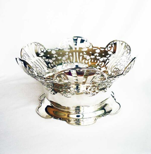 Art Deco Silver presentation BOWL