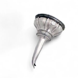 GEORGIAN SILVER WINE FUNNEL