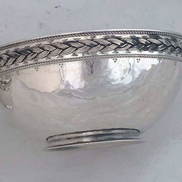 ENGLISH SILVER ARTS AND CRAFTS TEA SET - Image 2