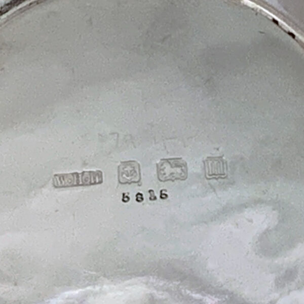 ENGLISH SILVER ARTS AND CRAFTS TEA SET - Image 3