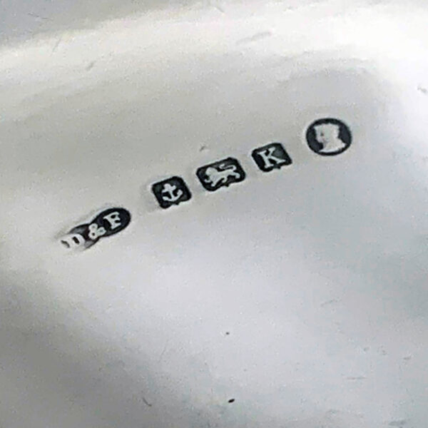 ENGLISH SILVER ART DECO TAZZA - Image 6
