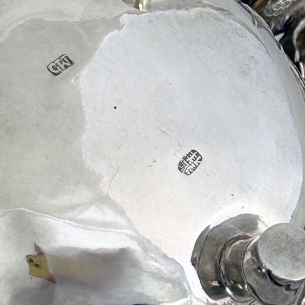 CHINESE EXPORT SILVER SUGAR AND CREAM - Image 6