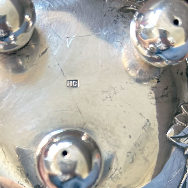 CHINESE EXPORT SILVER TEA CADDY - Image 6