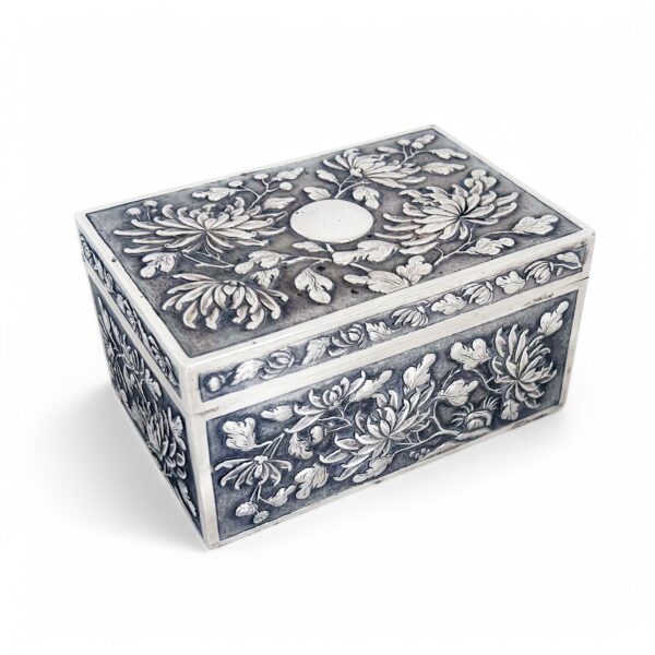 CHINESE EXPORT SILVER BOXES - Image 4