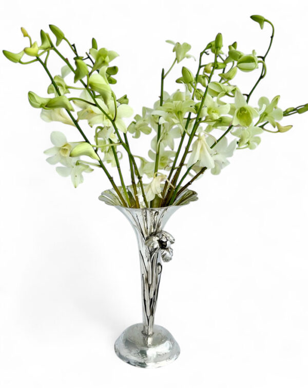 JAPANESE EXPORT SILVER VASE