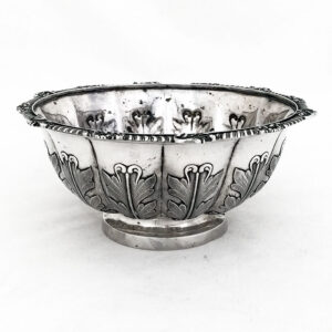 EARLY CHINESE EXPORT SILVER BOWL