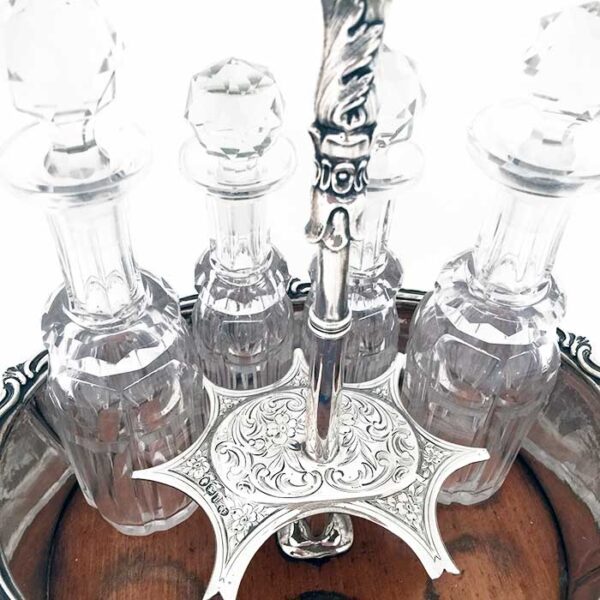VICTORIAN ENGLISH SILVER CRUET - Image 3