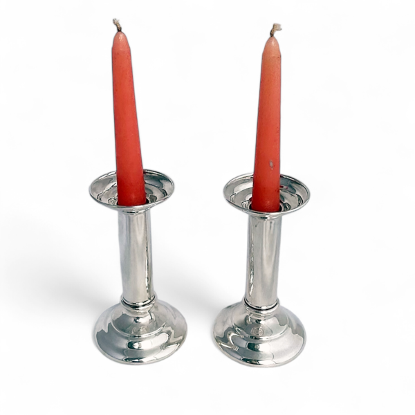 TIFFANY SILVER CANDLESTICKS - Image 6