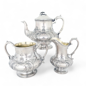 ENGLISH SILVER TEA SET